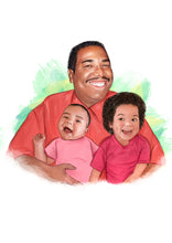 Load image into Gallery viewer, Color Portrait